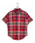 RALPH LAUREN（ラルフローレン）の古着「チェックBDシャツ」｜レッド×ネイビー