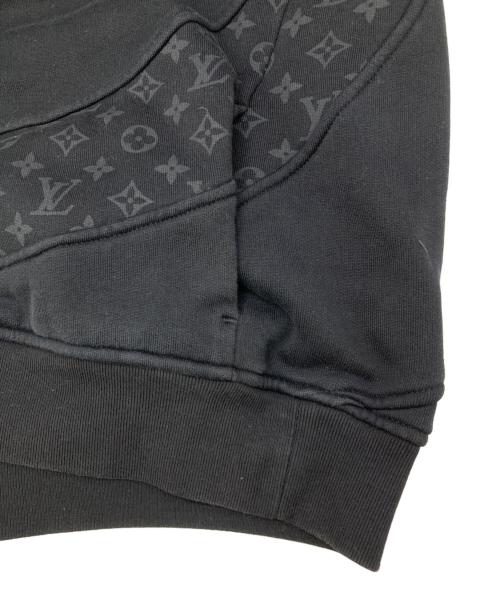 LOUIS VUITTON（ルイ ヴィトン）LOUIS VUITTON (ルイ ヴィトン) サークルカットパーカー ブラック サイズ:Sの古着・服飾アイテム