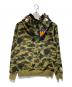 A BATHING APE (ア ベイシング エイプ) 1st CAMO SHARK FULL ZIP DOUBLE カーキ サイズ:XL：25000円