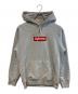 SUPREME（シュプリーム）の古着「Box Logo Hooded Sweatshirt」｜グレー