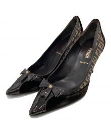 FENDI（フェンディ）の古着「ヒールパンプス」｜ブラウン