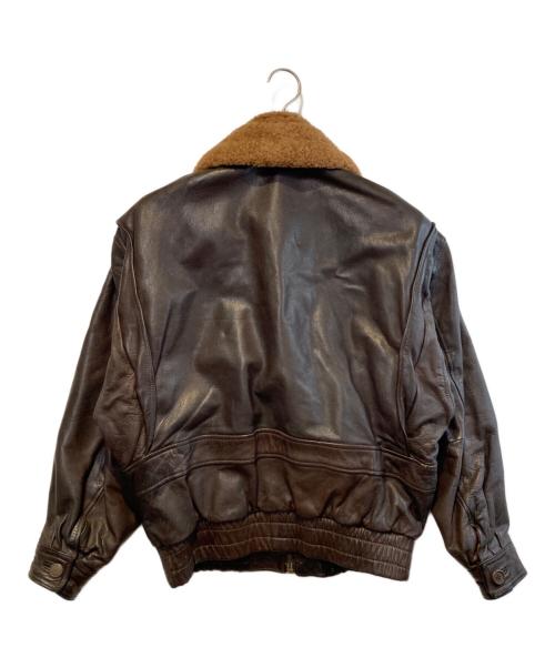 HARLEY-DAVIDSON（ハーレーダビッドソン）HARLEY-DAVIDSON (ハーレーダビッドソン) ［古着］レザーフライトジャケット ブラウン サイズ:Mの古着・服飾アイテム