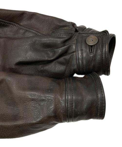 HARLEY-DAVIDSON（ハーレーダビッドソン）HARLEY-DAVIDSON (ハーレーダビッドソン) ［古着］レザーフライトジャケット ブラウン サイズ:Mの古着・服飾アイテム