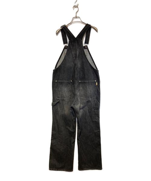 DU JOUR（デュ ジュール）DU JOUR (デュ ジュール) デニムサロペット ブラック サイズ:Freeの古着・服飾アイテム