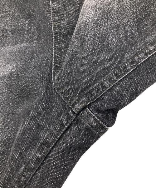 DU JOUR（デュ ジュール）DU JOUR (デュ ジュール) デニムサロペット ブラック サイズ:Freeの古着・服飾アイテム