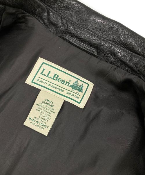 L.L.Bean（エルエルビーン）L.L.Bean (エルエルビーン) A-2 LEATHER JACKET ブラウン サイズ:Sの古着・服飾アイテム