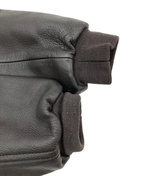 L.L.Bean（エルエルビーン）L.L.Bean (エルエルビーン) A-2 LEATHER JACKET ブラウン サイズ:Sの古着・服飾アイテム