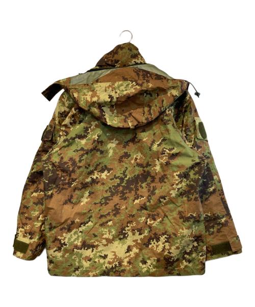 Italian military（イタリアン ミリタリー）Italian military (イタリアン ミリタリー) ［古着］ベジタートカモシェルジャケット ブラウン×グリーン サイズ:56の古着・服飾アイテム