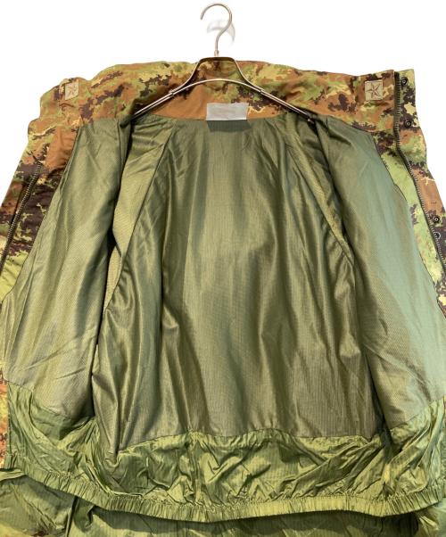 Italian military（イタリアン ミリタリー）Italian military (イタリアン ミリタリー) ［古着］ベジタートカモシェルジャケット ブラウン×グリーン サイズ:56の古着・服飾アイテム