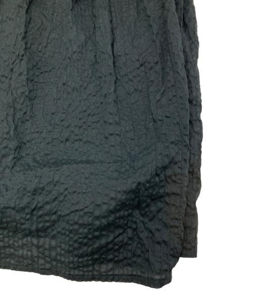 OBLI（オブリ）OBLI (オブリ) バックリボンティアードワンピース ブラック サイズ:FREEの古着・服飾アイテム