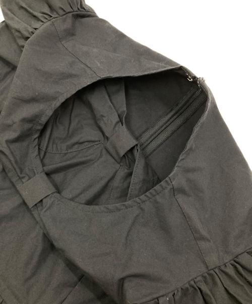 OBLI（オブリ）OBLI (オブリ) オープンリボンワンピース ブラック サイズ:1の古着・服飾アイテム