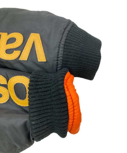 VANSON（バンソン）VANSON (バンソン) ボンバージャケット ブラック サイズ:XLの古着・服飾アイテム