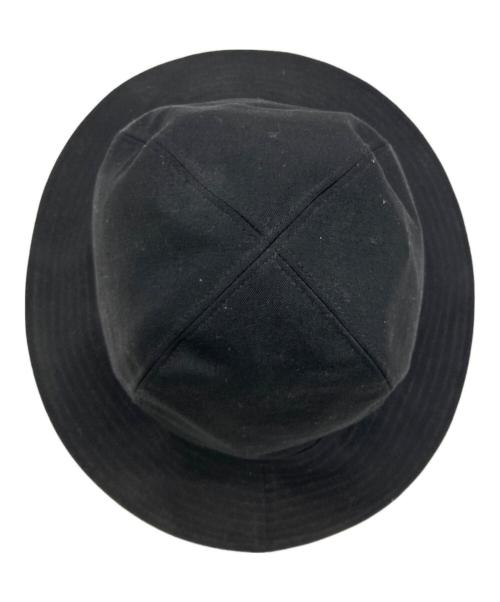Yohji Yamamoto pour homme（ヨウジヤマモト プールオム）Yohji Yamamoto pour homme (ヨウジヤマモト プールオム) WOOL FLANNEL FEDORA HAT ブラックの古着・服飾アイテム