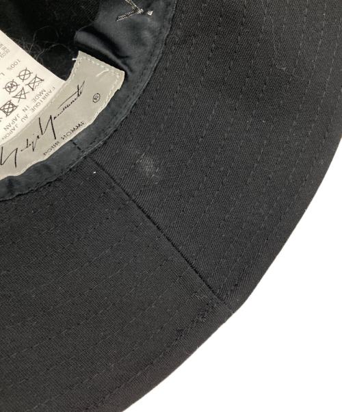 Yohji Yamamoto pour homme（ヨウジヤマモト プールオム）Yohji Yamamoto pour homme (ヨウジヤマモト プールオム) WOOL FLANNEL FEDORA HAT ブラックの古着・服飾アイテム