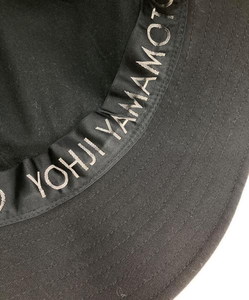 Yohji Yamamoto pour homme（ヨウジヤマモト プールオム）Yohji Yamamoto pour homme (ヨウジヤマモト プールオム) WOOL FLANNEL FEDORA HAT ブラックの古着・服飾アイテム