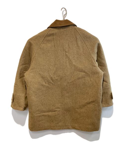 the Barnnet（ザ バーネット）the Barnnet (ザ バーネット) Corduroy collar herringbone Short coat ベージュ サイズ:FREEの古着・服飾アイテム