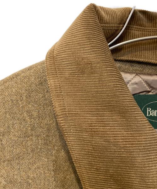 the Barnnet（ザ バーネット）the Barnnet (ザ バーネット) Corduroy collar herringbone Short coat ベージュ サイズ:FREEの古着・服飾アイテム