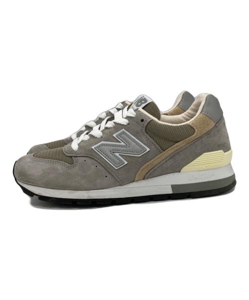 NEW BALANCE（ニューバランス）NEW BALANCE (ニューバランス) M996 ベージュ×グレー サイズ:US5 1/2の古着・服飾アイテム