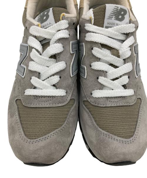 NEW BALANCE（ニューバランス）NEW BALANCE (ニューバランス) M996 ベージュ×グレー サイズ:US5 1/2の古着・服飾アイテム