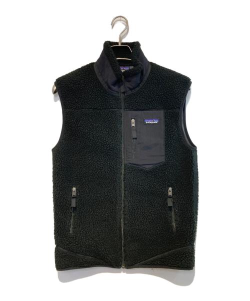 Patagonia（パタゴニア）Patagonia (パタゴニア) CLASSIC RETRO-X VEST ブラック サイズ:Sの古着・服飾アイテム
