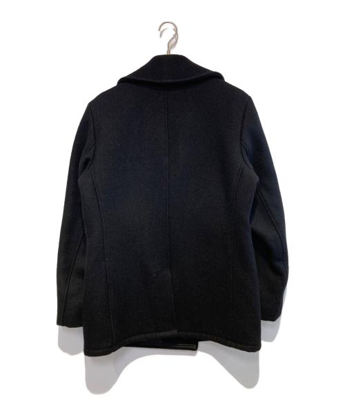 Schott（ショット）Schott (ショット) メルトンPコート ブラック サイズ:38の古着・服飾アイテム