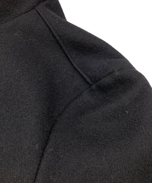 Schott（ショット）Schott (ショット) メルトンPコート ブラック サイズ:38の古着・服飾アイテム