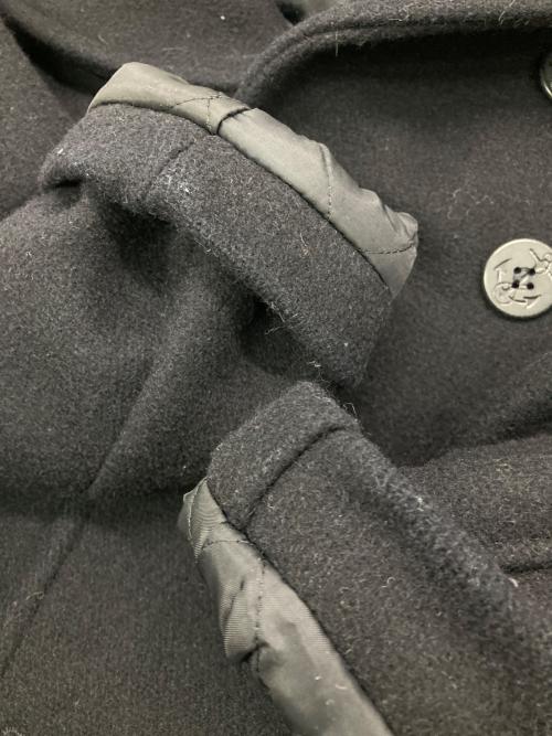 Schott（ショット）Schott (ショット) メルトンPコート ブラック サイズ:38の古着・服飾アイテム