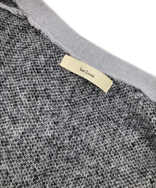 jent louis（ジェントルイス）jent louis (ジェントルイス) short cardigan ブラック サイズ:Lの古着・服飾アイテム