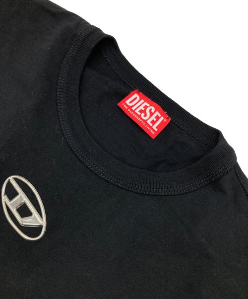 DIESEL（ディーゼル）DIESEL (ディーゼル) T-ADJUST-OD Tシャツ ブラック サイズ:Mの古着・服飾アイテム