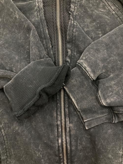 adidas（アディダス）adidas (アディダス) THUG CLUB (サグ クラブ) TEAMGEIST HOODED ZIP UP ブラック サイズ:Mの古着・服飾アイテム