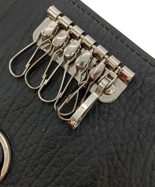 Maison Margiela（メゾンマルジェラ）Maison Margiela (メゾンマルジェラ) 4ステッチ6連キーケース ブラックの古着・服飾アイテム