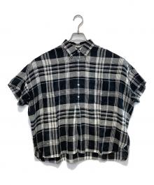 BEAMS BOY（ビームスボーイ）の古着「リネンS/Sシャツ」｜ブラック