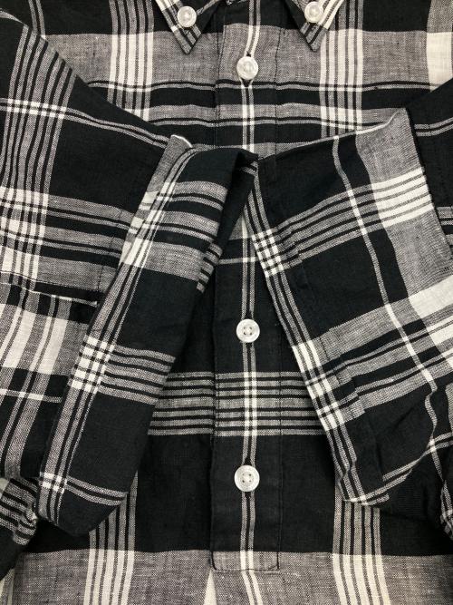 BEAMS BOY（ビームスボーイ）BEAMS BOY (ビームスボーイ) リネンS/Sシャツ ブラック サイズ:FREEの古着・服飾アイテム