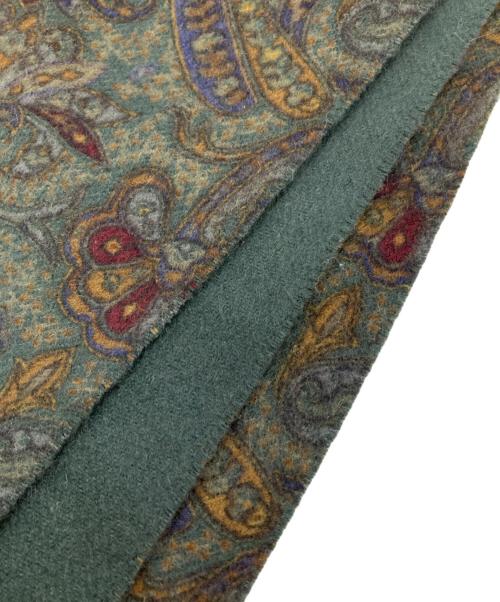 LORO PIANA（ロロピアーナ）LORO PIANA (ロロピアーナ) カシミヤストール グリーンの古着・服飾アイテム