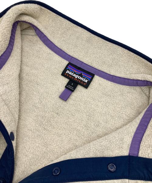Patagonia（パタゴニア）Patagonia (パタゴニア) Synchilla Snap-T ベージュ サイズ:Lの古着・服飾アイテム