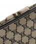 中古・古着 CELINE (セリーヌ) マカダム柄二つ折り財布 グレー×ブラック：6000円
