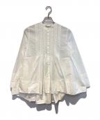 Curensologyカレンソロジー）の古着「エアリーフレアブラウス」｜ホワイト