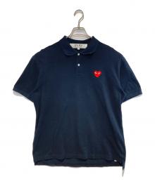 PLAY COMME des GARCONS（プレイコムデギャルソン）の古着「ポロシャツ」｜ネイビー