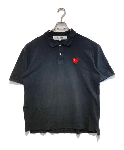 COMME des GARCONS（コムデギャルソン）COMME des GARCONS (コムデギャルソン) ポロシャツ ブラック サイズ:XXLの古着・服飾アイテム