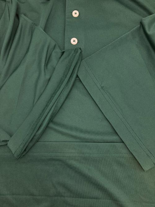 POLO RALPH LAUREN（ポロ・ラルフローレン）POLO RALPH LAUREN (ポロ・ラルフローレン) ストレッチジャージーポロシャツ グリーン サイズ:L 未使用品の古着・服飾アイテム