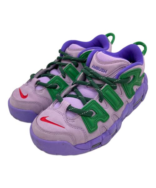 NIKE（ナイキ）NIKE (ナイキ) AMBUSH (アンブッシュ) Air More Uptempo Low パープル サイズ:US8.5の古着・服飾アイテム