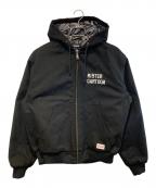 X-LARGEエクストララージ）の古着「Mister Cartoon HOODED WORK JACKET」｜ブラック