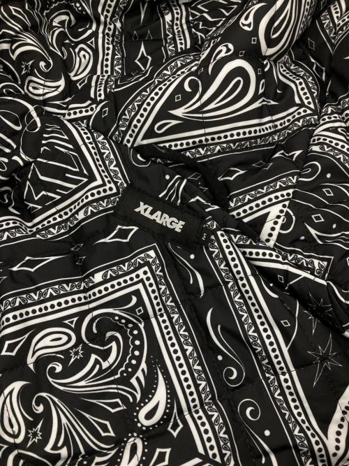 X-LARGE（エクストララージ）X-LARGE (エクストララージ) Mister Cartoon HOODED WORK JACKET ブラック サイズ:Mの古着・服飾アイテム