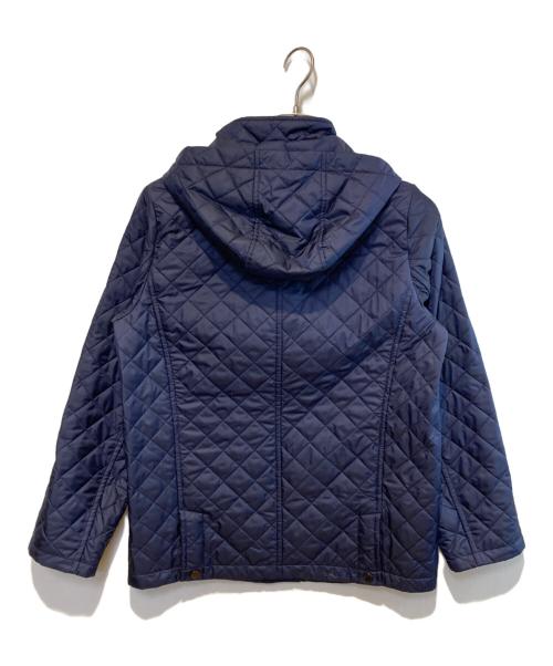 MACKINTOSH LONDON（マッキントッシュ ロンドン）MACKINTOSH LONDON (マッキントッシュ ロンドン) キルティングタフタフーデットショートコート ネイビー サイズ:38 未使用品の古着・服飾アイテム