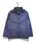 MACKINTOSH LONDON（マッキントッシュ ロンドン）の古着「キルティングタフタフーデットショートコート」｜ネイビー