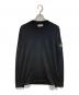 STONE ISLAND（ストーンアイランド）の古着「LIGHT RAW HAND ORGANIC COTTON KNIT」｜ブラック