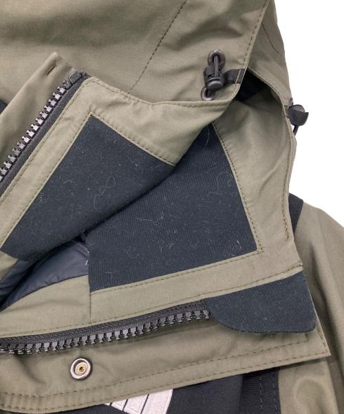 THE NORTH FACE（ザ ノース フェイス）THE NORTH FACE (ザ ノース フェイス) MOUNTAIN DOWN JACKET カーキ×ブラック サイズ:Sの古着・服飾アイテム