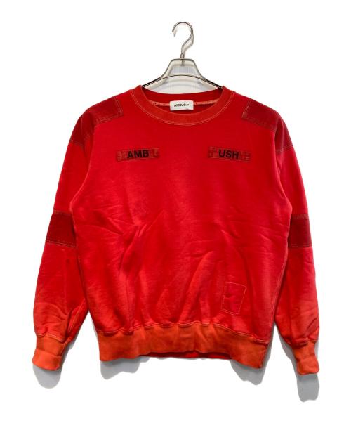AMBUSH（アンブッシュ）AMBUSH (アンブッシュ) パッチワークスェット レッド サイズ:3の古着・服飾アイテム