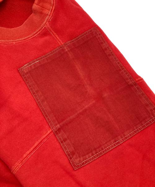 AMBUSH（アンブッシュ）AMBUSH (アンブッシュ) パッチワークスェット レッド サイズ:3の古着・服飾アイテム