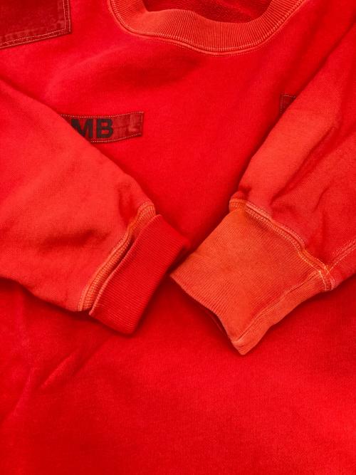 AMBUSH（アンブッシュ）AMBUSH (アンブッシュ) パッチワークスェット レッド サイズ:3の古着・服飾アイテム